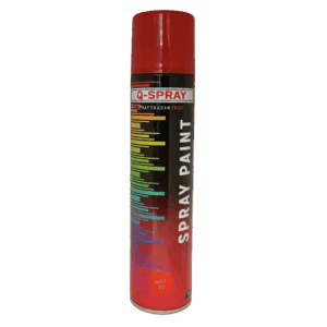 Q-Spray Paint Bright Red 300ml