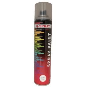 Q-Spray Paint Clear Gloss 300ml