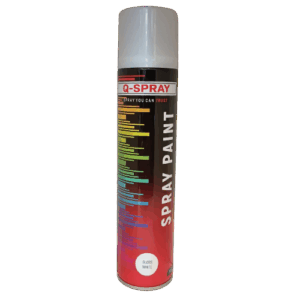 Q-Spray Paint Gloss White 300ml