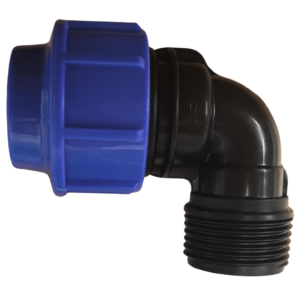 High Pressure Elbow Thread Male 25mm x 1"